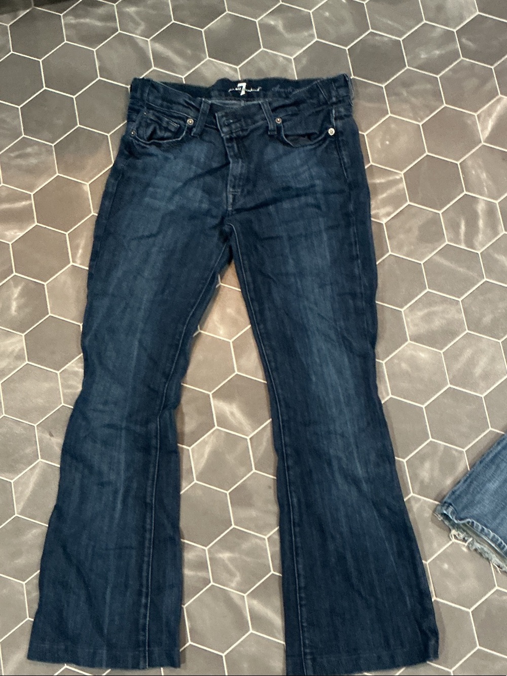 Dark Blue Women's Bootcut Jeans